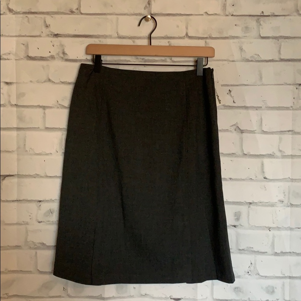 NWT Envision Studio Gray Pencil Skirt